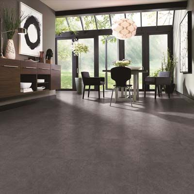 Виниловая плитка Vertigo Trend Stone 5520 Concrete Dark Grey