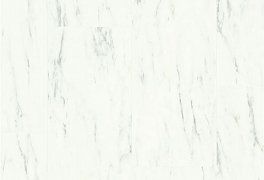 Виниловая плитка Quick Step Ambient Rigid Click RAMCL 40136 Мрамор каррарский белый