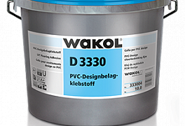 Клей для дизайнерских ПВХ-покрытий WAKOL D 3330 10 кг